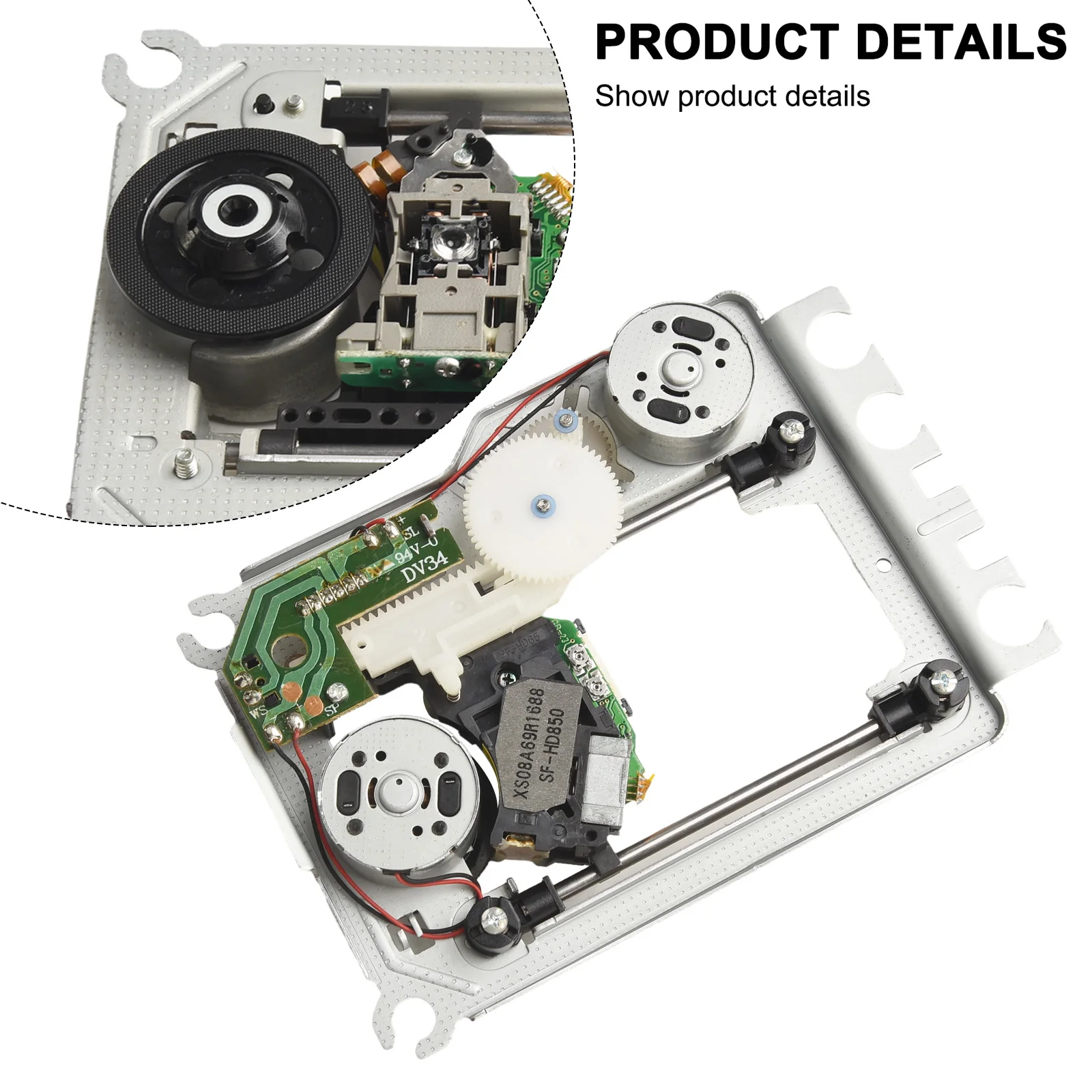 SF-HD850 звукосниматель DV34 железная рамка для лысины мобильного DVD EVD замена устройства для тестового измерительного инструмента аксессуар