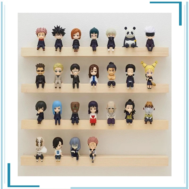 

Genuine Jujutsu Kaisen Itadori Yuji Satoru Gojo Kugisaki Nobara A Set Collect Ornaments Keepsake Holiday Gifts Figure Model Toys