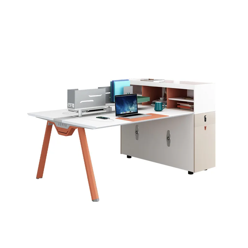 

Office combination simple modern financial booth staff computer workstation