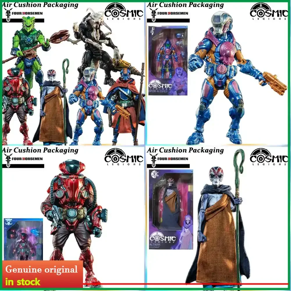 

Four Horsemen Studios Cosmic Legions Cardinal Outpost Zaxxius Sphexxian Cavern Sphexx Ratio Action Figure Collectible Toy