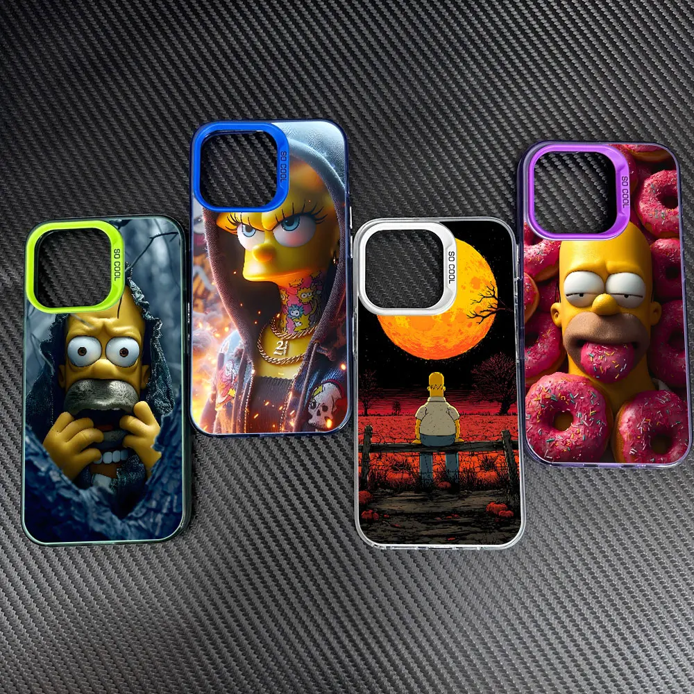 Homer Dream Donut Night Sky Case for Samsung Galaxy A55 A37 A12 A15 A54 A52 A17 A57 A11 A14 A16 A24 A51 A22 A32 A34 Phone Cover