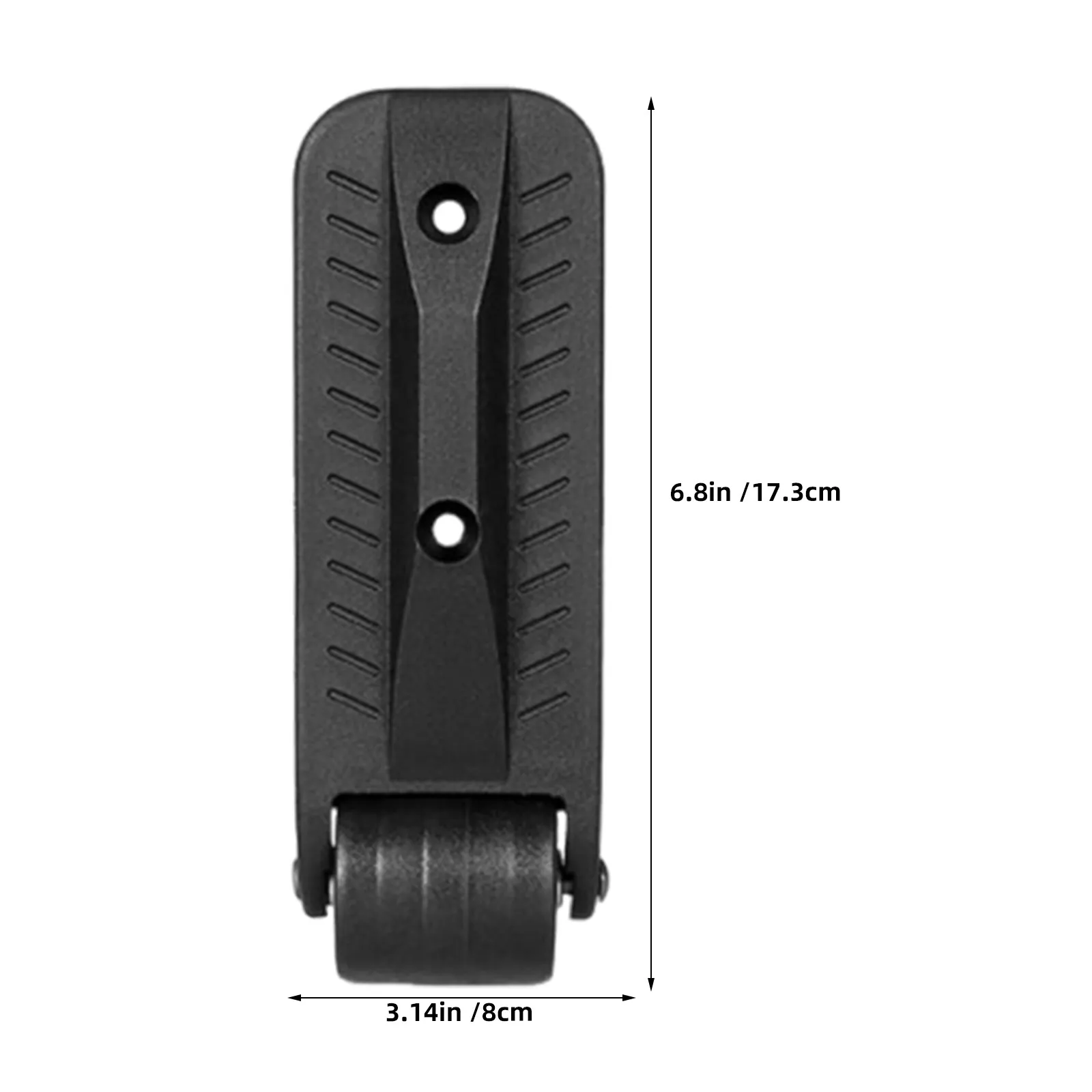 1Pair L Shaped Non Swivel Caster Wheels Side Mount Speaker Box Caster Rubber Wheels Heavy Duty Replacement for Outdoor Audio