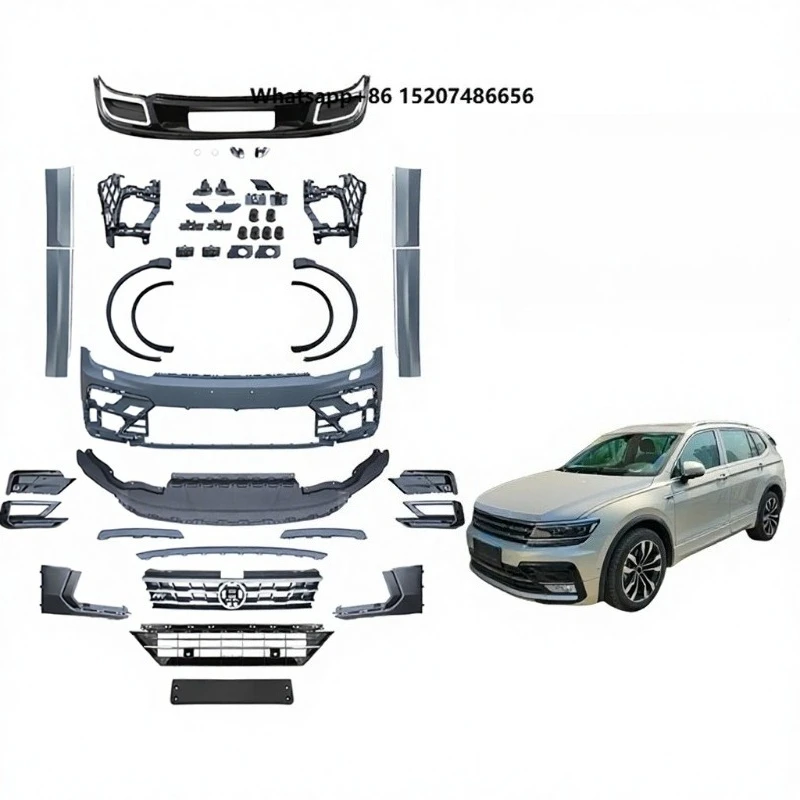 Wholesale Auto Accessories Front Bumper Fender Flare Bodykit for  Upgrade to 2017  R Line Body Kit