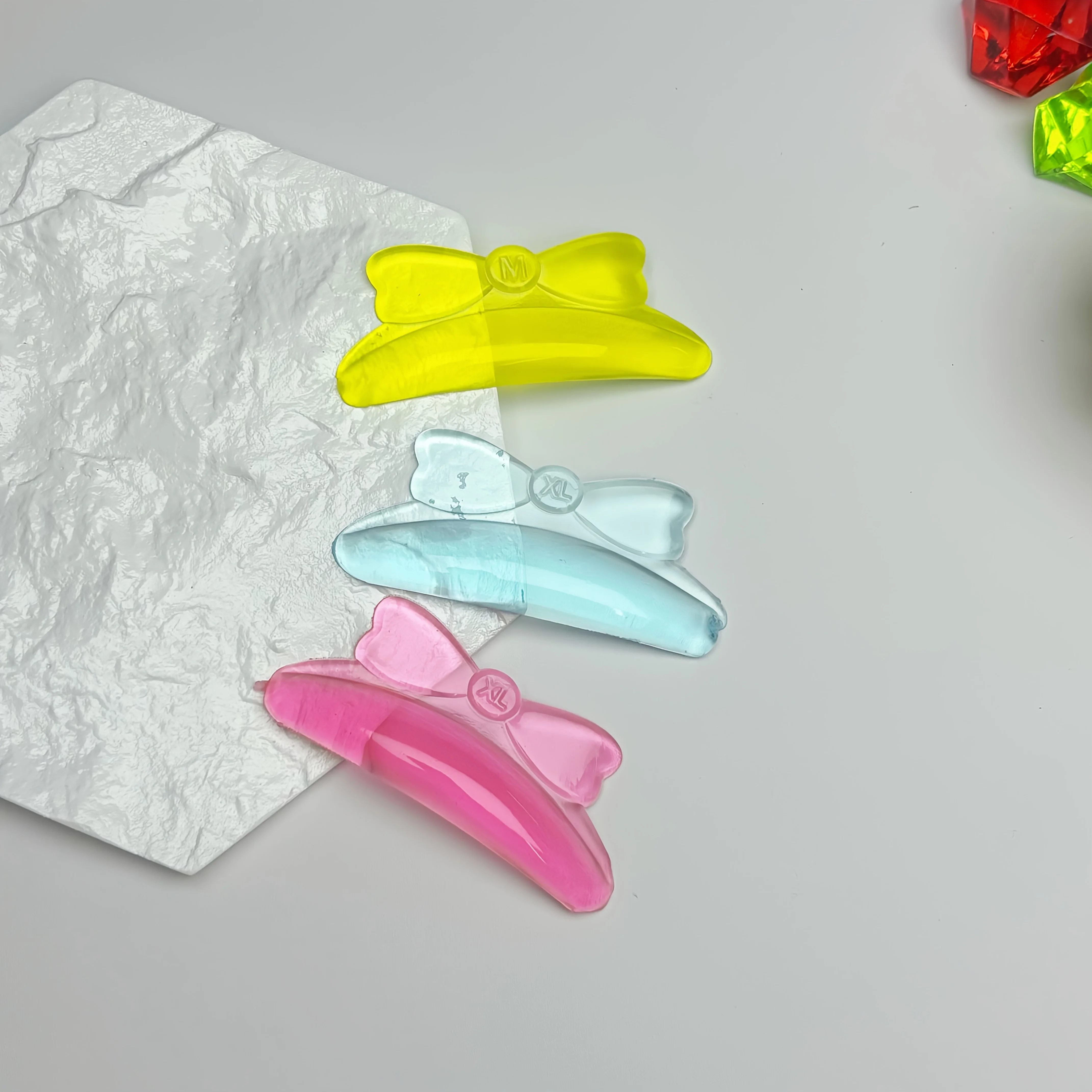 Cuscinetto per sollevamento ciglia Fabbrica 5 paia Cuscinetti per sollevamento ciglia Senza colla Aste per sollevamento ciglia appiccicose Rullo C Bigodino Pad Asta per permanente ciglia morbida