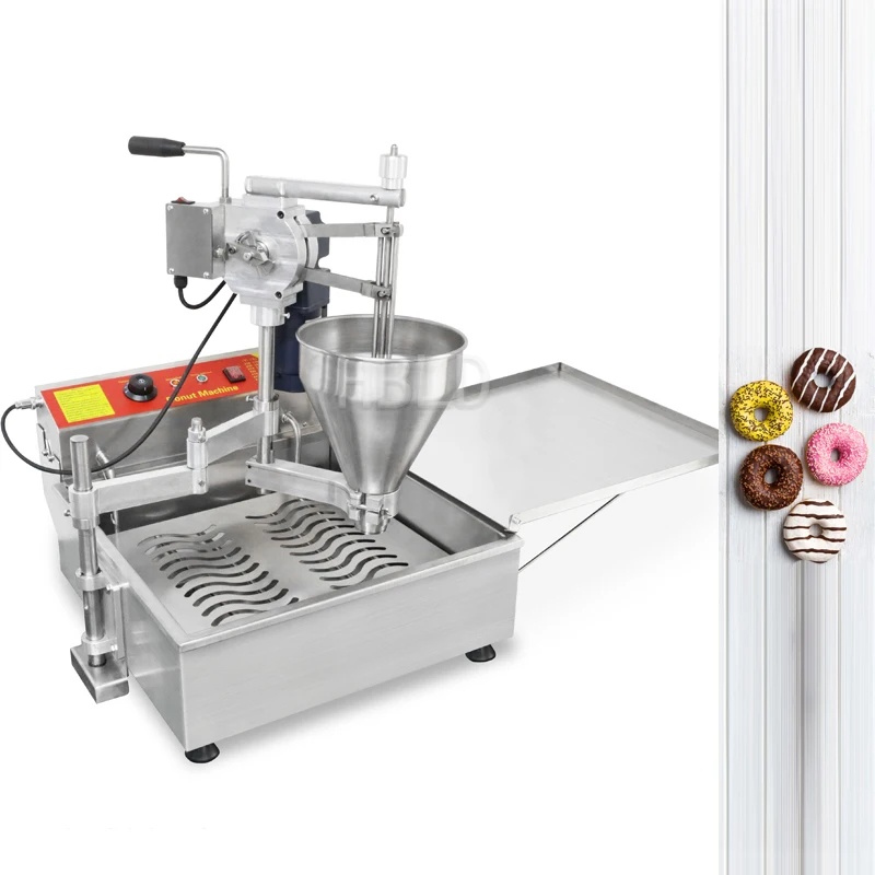 Small Donut Making Machine, Multifunctional Stainless Steel Deep Fried Donut Machine