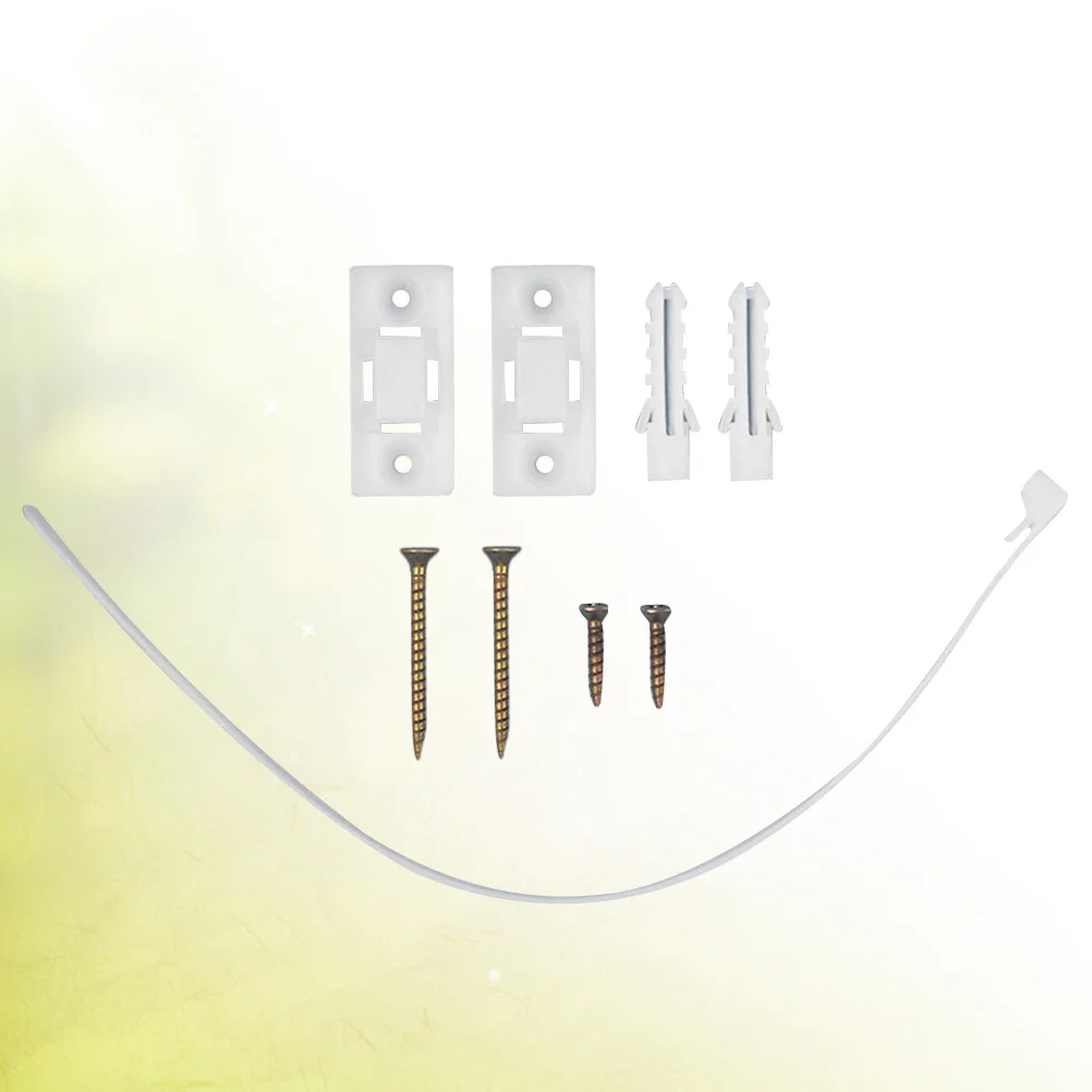 가구 안전을위한 10pcs 안티 팁 스트랩 조정 가능한 장착 키트 어린이 보호 홈 캐비닛 옷장 고정 장치 베이비