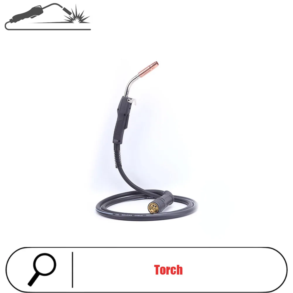 welding torch assembly protective cover, conductive nozzle holder, copper dual-gas shielded welding torch accessoriesTweco-300A
