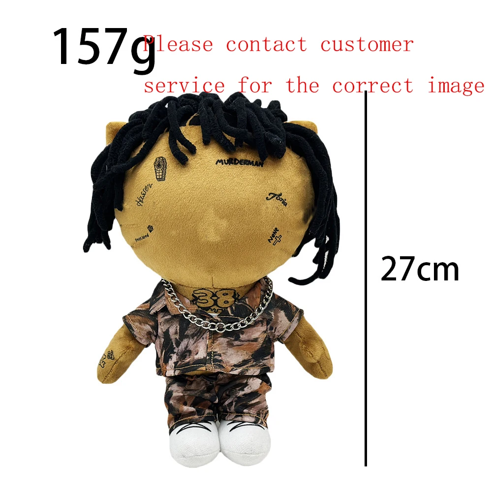 

2026 New Rapper YoungBoy Plush Toy Stuffed Doll with Camo Suit, Ideal Gift for Birthday, Christmas, Home Decoration