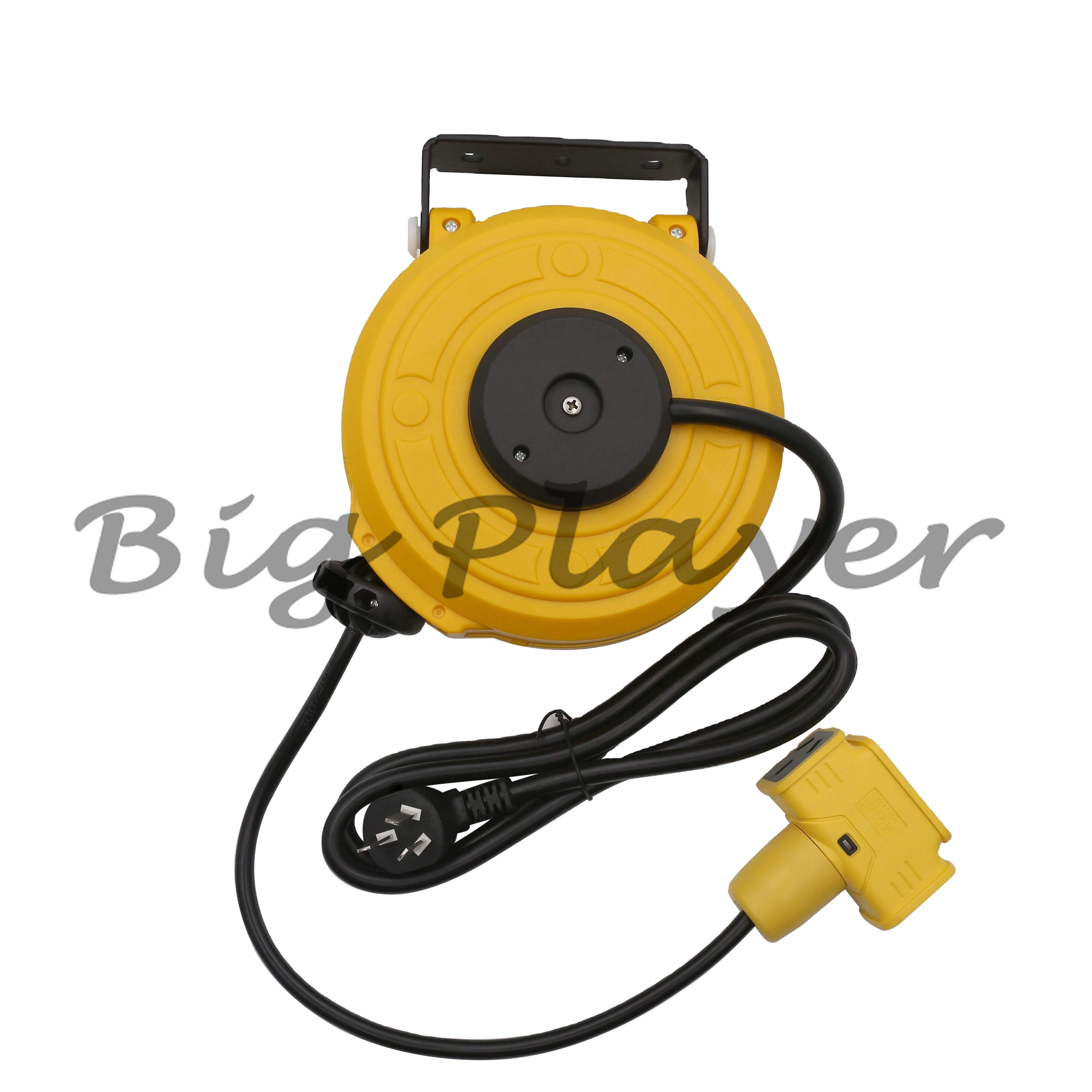 自動伸縮式ケーブルリール延長ケーブルリール機構-重量級伸縮式電動ホースリール