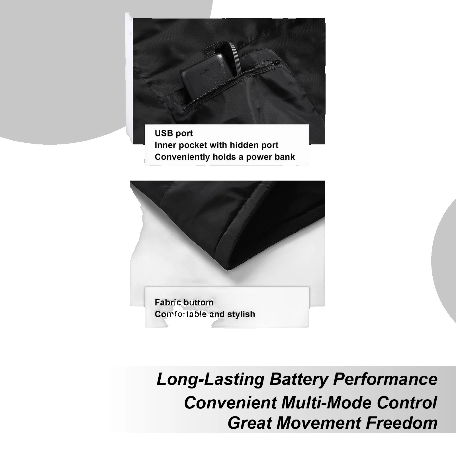 

Жилет с подогревом, умный контроль температуры, термоветрозащитная дышащая куртка, жилет с электрическим подогревом, холодная погода, катание на лыжах, зимняя охота, гольф