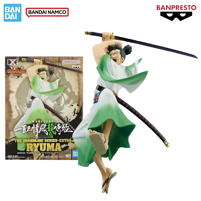 

Bandai Genuine Banpresto One Piece EXTRA RYUMA DXF MONSTERS THE GRANDLINE SERIES Shimotsuki Ryuma Anime Figure Model Toy Gift