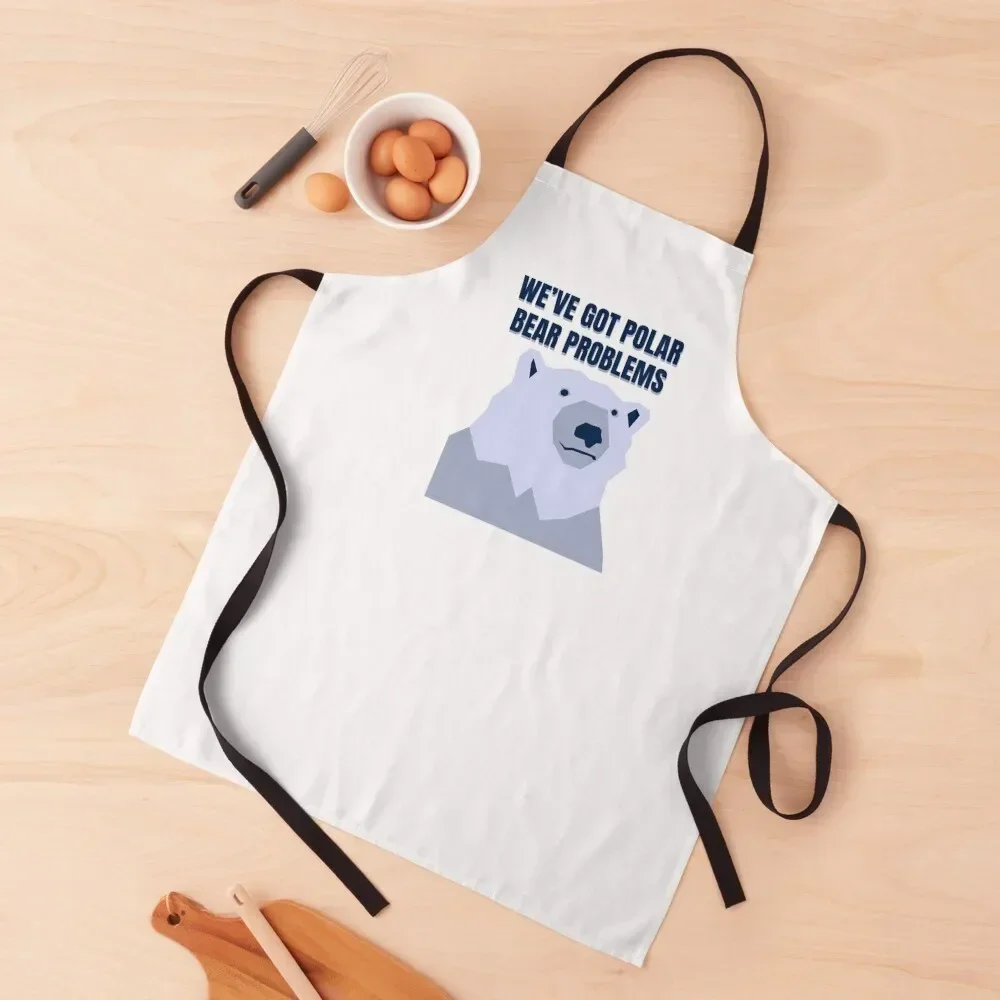 Polar Bear Problems: lavender Apron Kitchen For Women women's work Hairdressing Hairdresser Accessories Apron