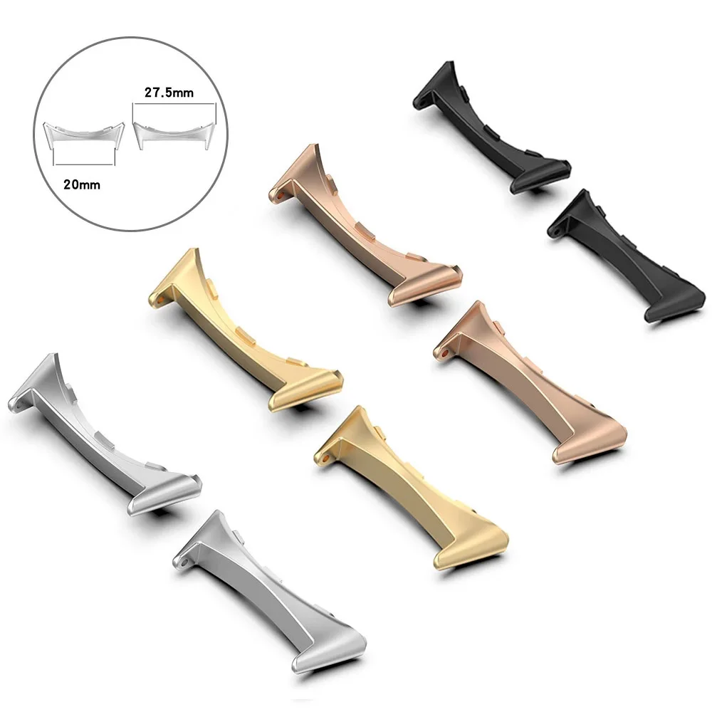 1 Paar Rvs Adapter Voor Google Pixel Horloge Band Connector