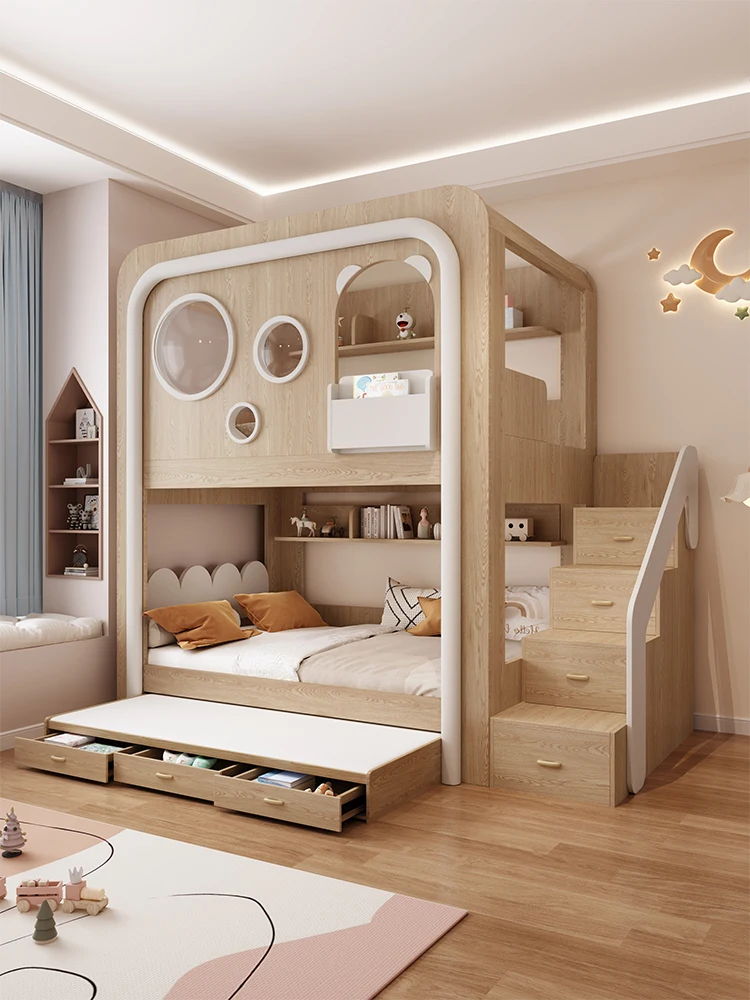 

Двухъярусная кровать для взрослых с различной высотой, отдельные кровати для детей. Новые верхние и нижние двухъярусные кровати 2 метра.