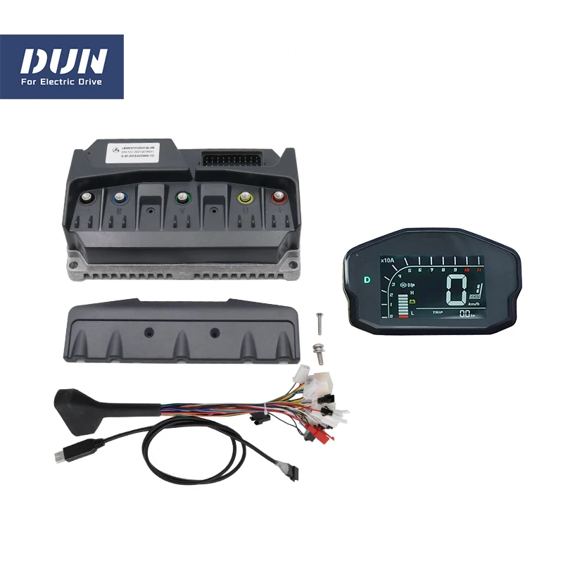 

Sine Wave 60A 1500W LBMC72152/LBMC72122S 48V-72V Brushless DC Controller with DKD Speedometer for Electric Scooter Motorcycle