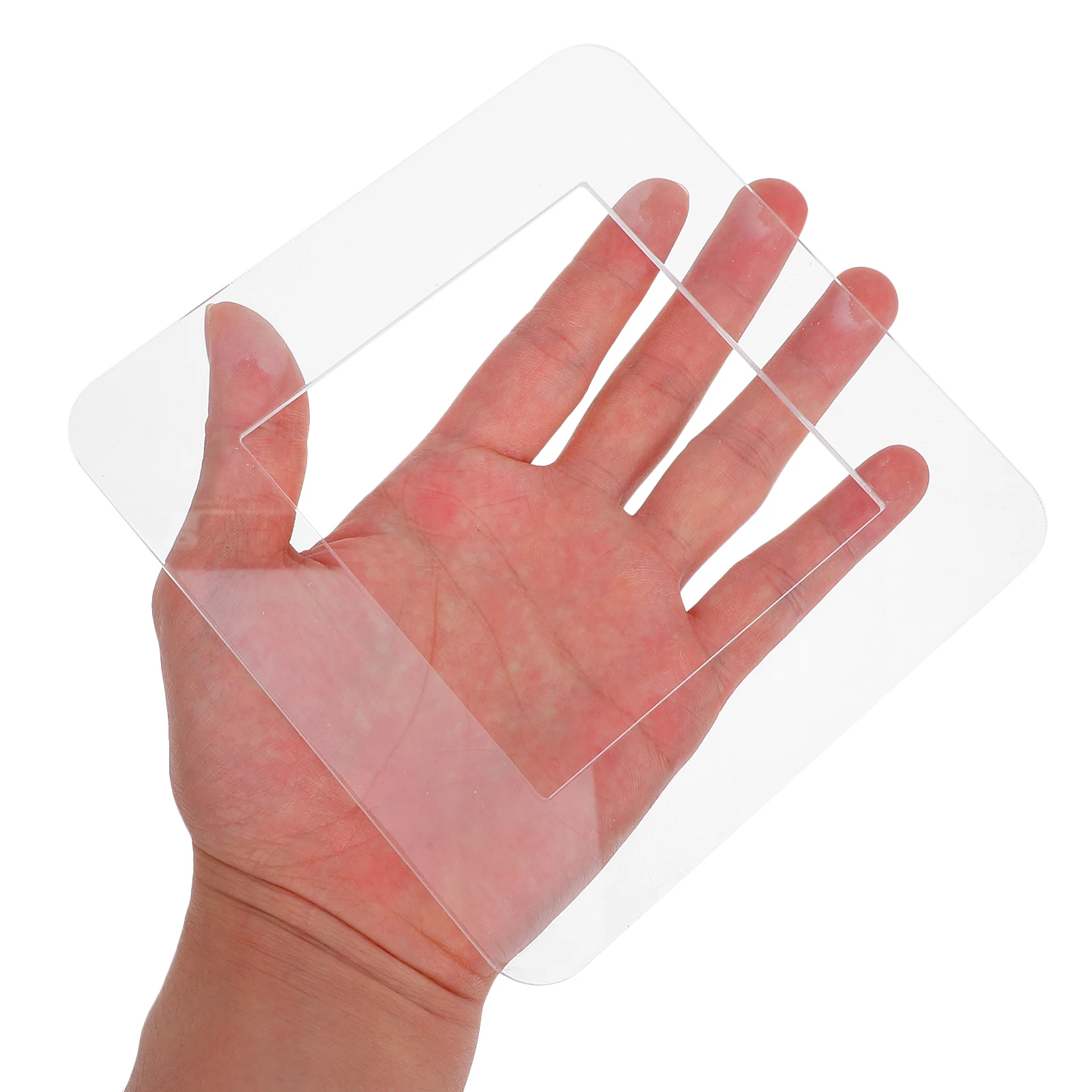 

5pcs 5 PCS Outlet Cover Plate Plug Socket Covers Electric Decorative Transparent Lights Wall Plates