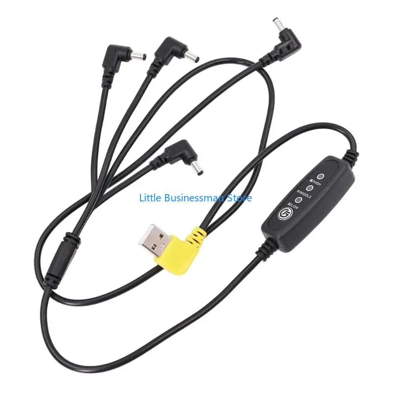 3 Speed USB Power Fan Controller Cord Cooling Adapter for Various Small Appliances M76A