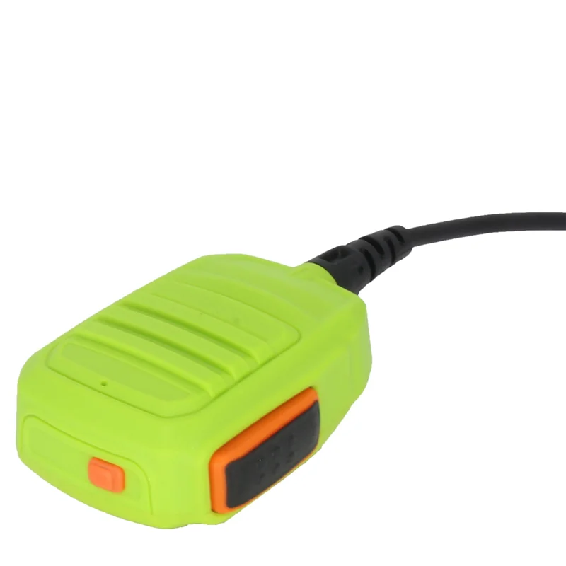 Зеленый PTT ручной микрофон для Hytera HYT PD700 PD700G PD780 PD780G Walkie Talkie