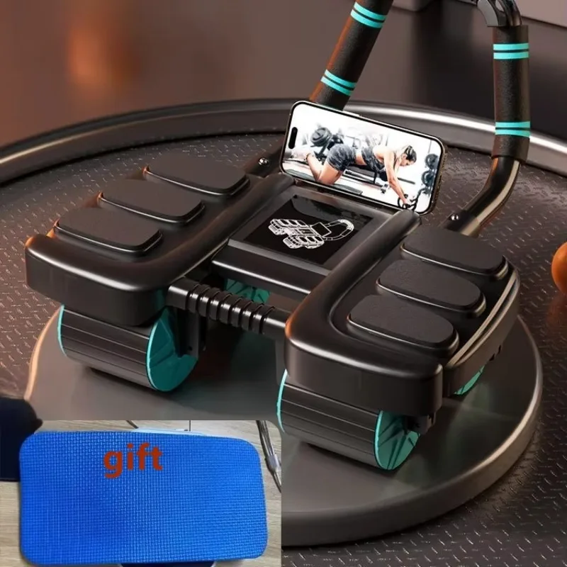 

For Ab Wheel 6 Elbow Support and 4 Wheel Abdominal Support Product Type Exercise Equipment