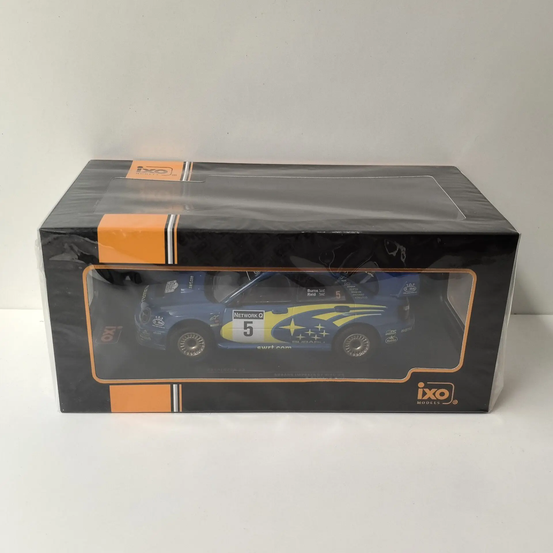 

Модель IXO 1:24 масштаба IMPREZA S7 # Модель автомобиля 5 WRC 2001 X3 из сплава
