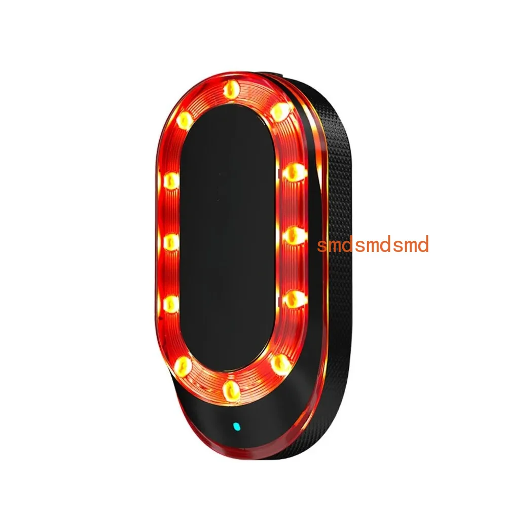 SRmini Radar Tail Light Smart Rear Bike Light Brake Warning IPX7 Waterproof Cycling Taillight 7 Light Modes Tail Lamp