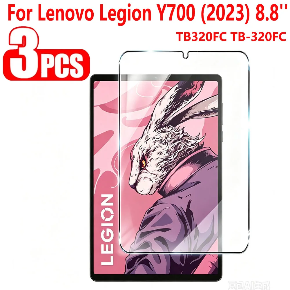 For Lenovo Legion Y700 2023 8.8-inch HD Scratch Proof Tempered Glass Screen Protector For Lenovo Y700 Gen 2 2023 Protective Film