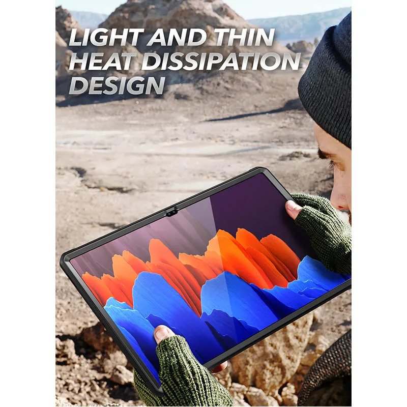 SUPCASE For Samsung Galaxy Tab S10 Ultra / Tab S9 Ultra / Tab S8 Ultra Case (2022-2024) UB Pro with Built-in Screen Protector