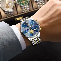 POEDAGAR Luxury Men Watch Top Original Waterproof Luminous Chronograph Man Wristwatch Stainless Steel Quartz Men's Watches Reloj 6