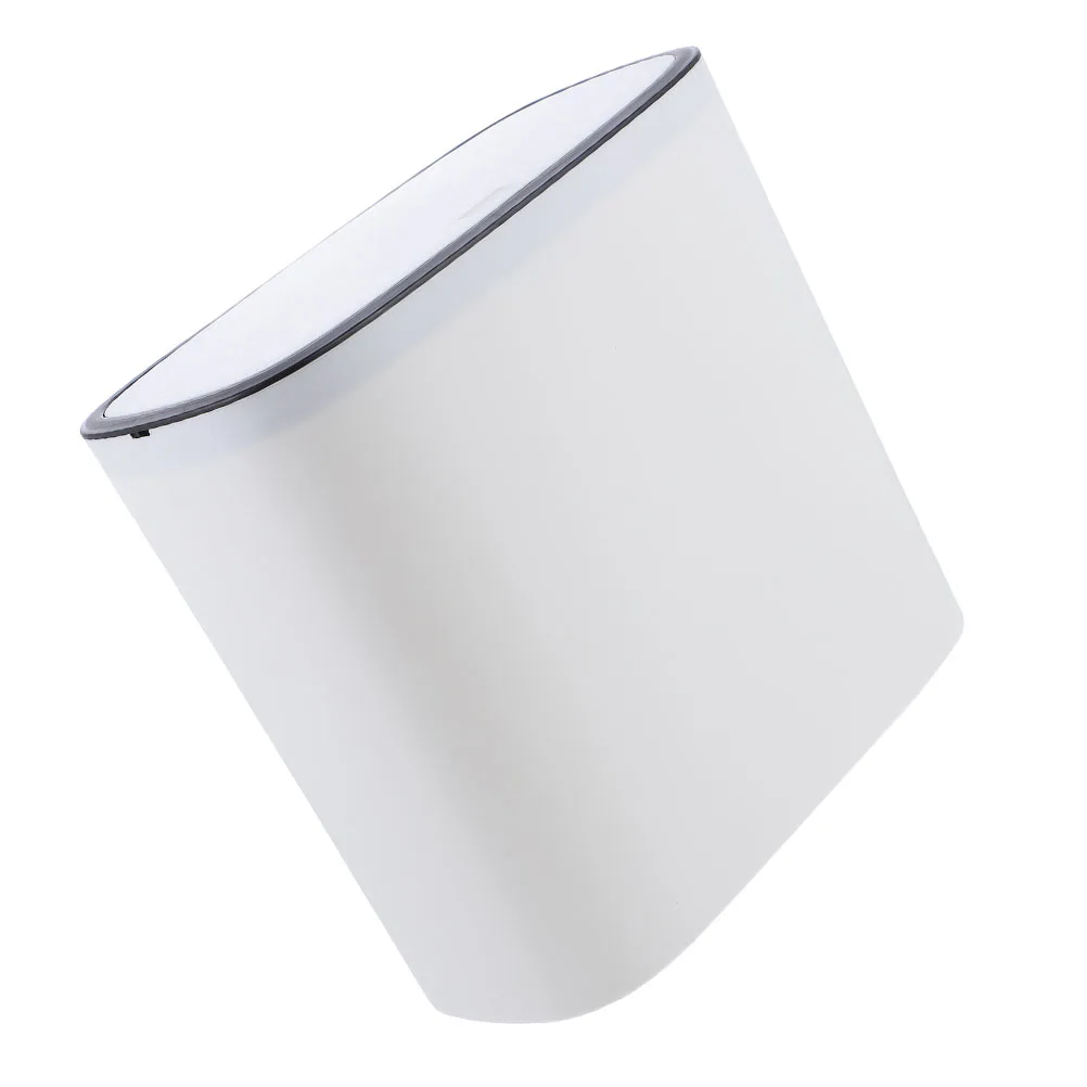 

Plastic Garbage Press Lid Waste Basket Kitchen Lidded Trash Can Press Type Waste Basket Trash Can Home Storage Tool