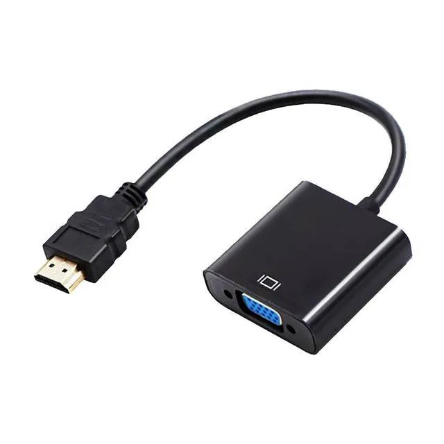 1080P HDTV-compatible to VGA Adapter Digital to Analog Converter Cable For Xbox PS4 PC Laptop TV Box to Projector Displayer HDTV