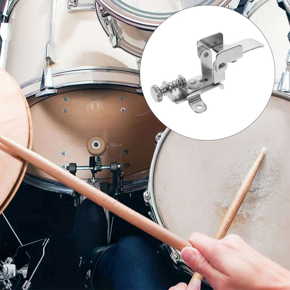 

2 Pcs Drum Kit Accessories Durable Snare Regulator Marching Accessory Parts Metal Strainer For