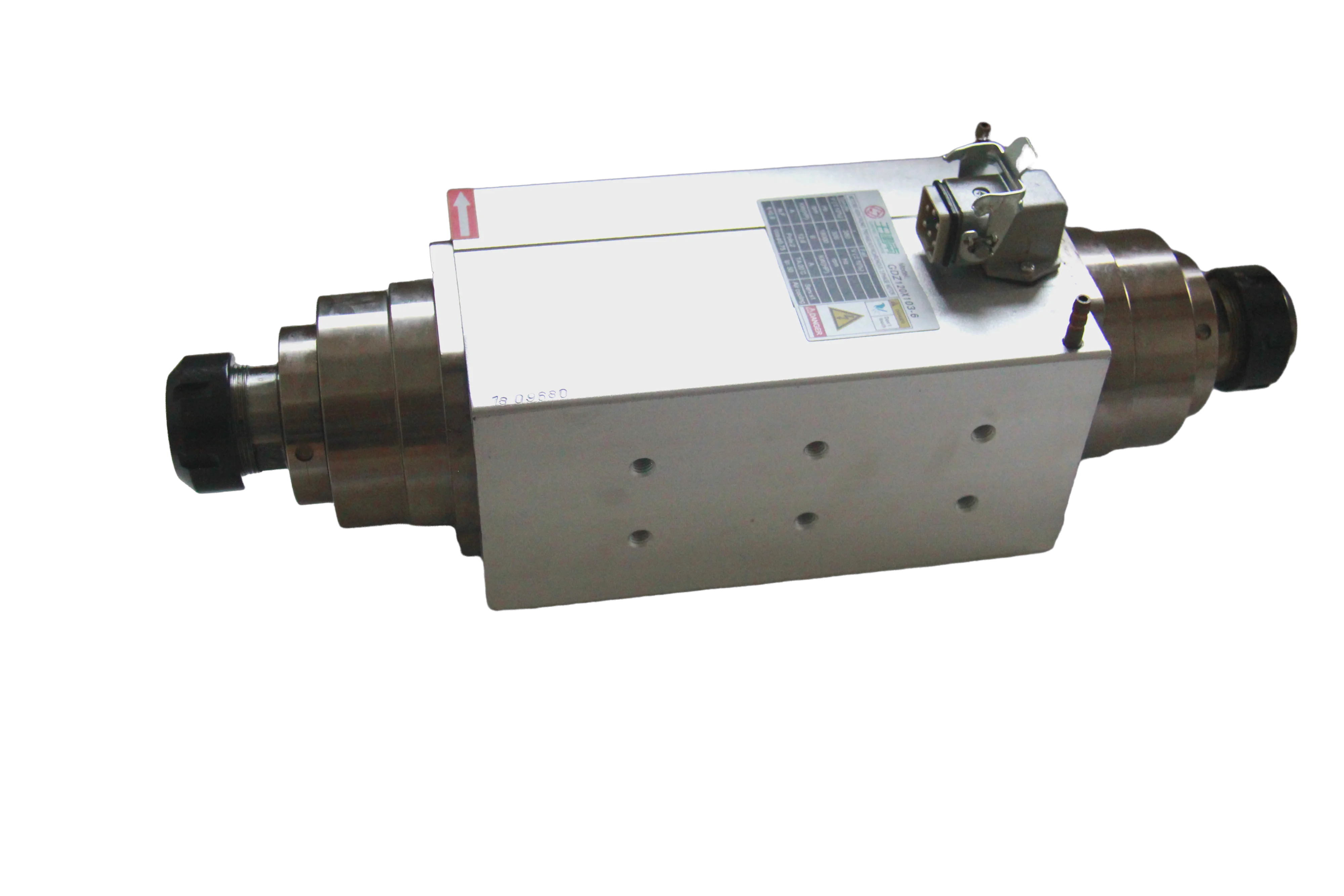 6kw Axis Dual 18000rpm Square High Speed High Frequency Air Cooled CNC Router Spindle Motor For Wood Milling Machine Spindle
