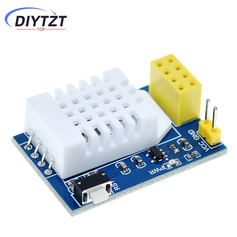 DIYTZT DHT22 AM2302 Temperatur Feuchtigkeit Modul ESP8266 WIFI interface Board ESP8266 ESP-01/01S Adapter Ersetzen