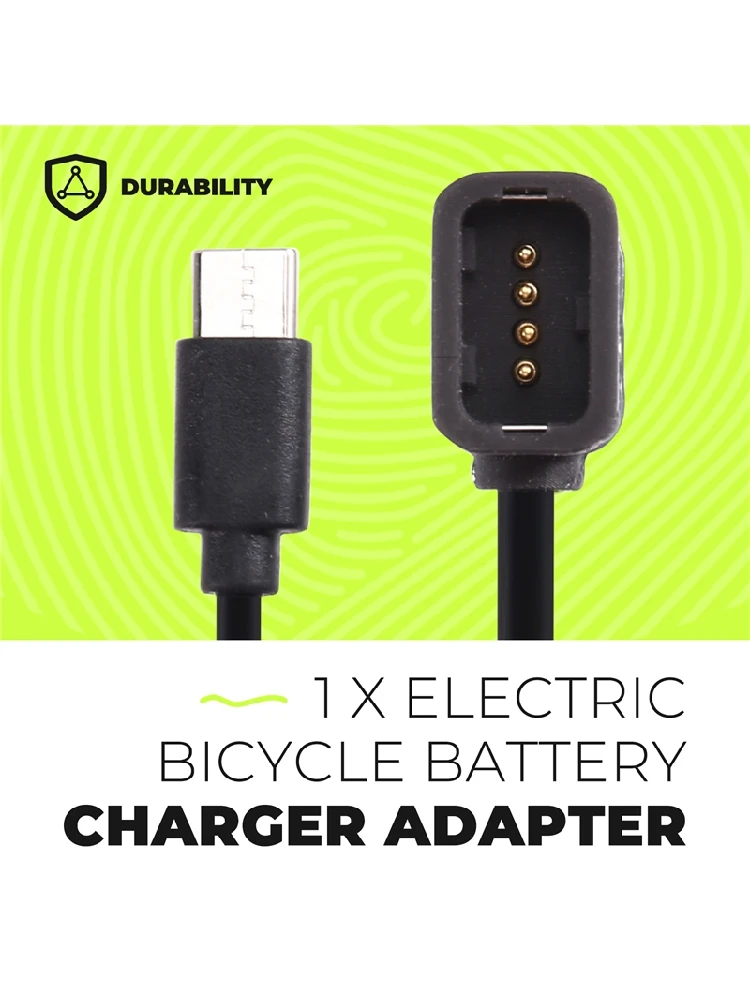 AliExpress NONE YHOLI-Electric Bicycle Battery Charger Cable 4-Pin For Shimano 12 Speed EW-EC300 R9270 9250 8170 7170 Di2 Adapter