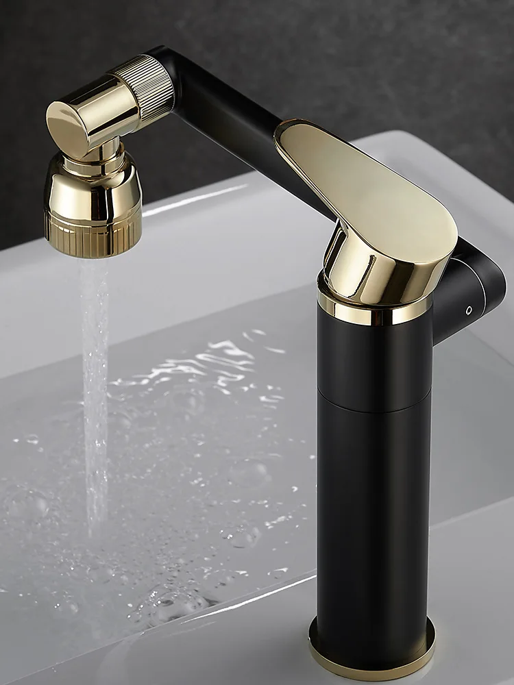 1080 Degree Basin Faucet Kitchen Sink Faucet Bathroom Faucet Mixer Aerator 2 In 1 Black Tap Heated Faucet Gourmet Mixer Tapware