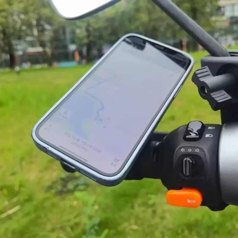 

360 Adjustable Motorcycle Phone Mount Attachment Handlebar Mount Phone Holder for Bike Stroller 896C