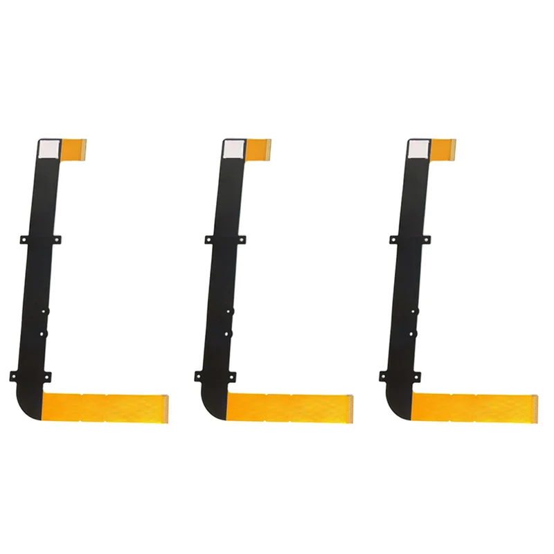 3x novo eixo rotativo lcd cabo flexível para fuji para fujifilm xa3 X-A3 XA-3 reparação de câmera digital Part-ABJU