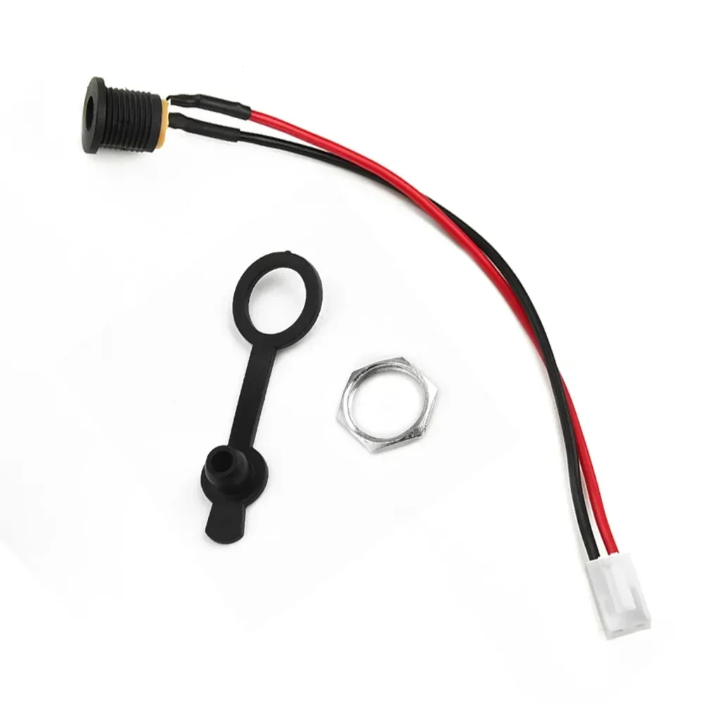 

1 Pcs High Quality Electric Scooter Accessories Power Charging Port DC5.5x2.1mm Round Hole Battery Charging Socket Port