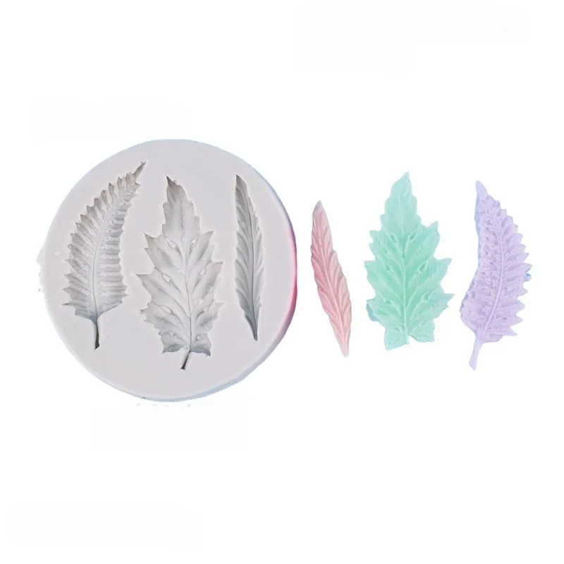 Maple Leaf 3D Silicone Mold DIY Baking Kitchen Tool Leaf Mould For Fondant Chocolate Cake Decoration Clay Sugar Craft Making