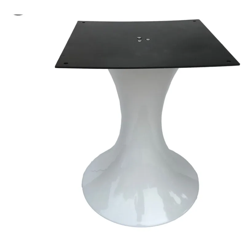 Furniture Accessories round shape big metal Pedestal Tulip Table Leg custom round base Dining Table Bases for marble table top