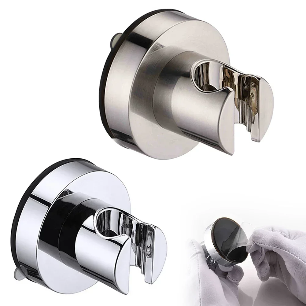 Shower Head Holder Powerful Suction Cup Shower Seat Chuck Holder Universal Sucker Shower Head Bracket For Bathroom Accessories