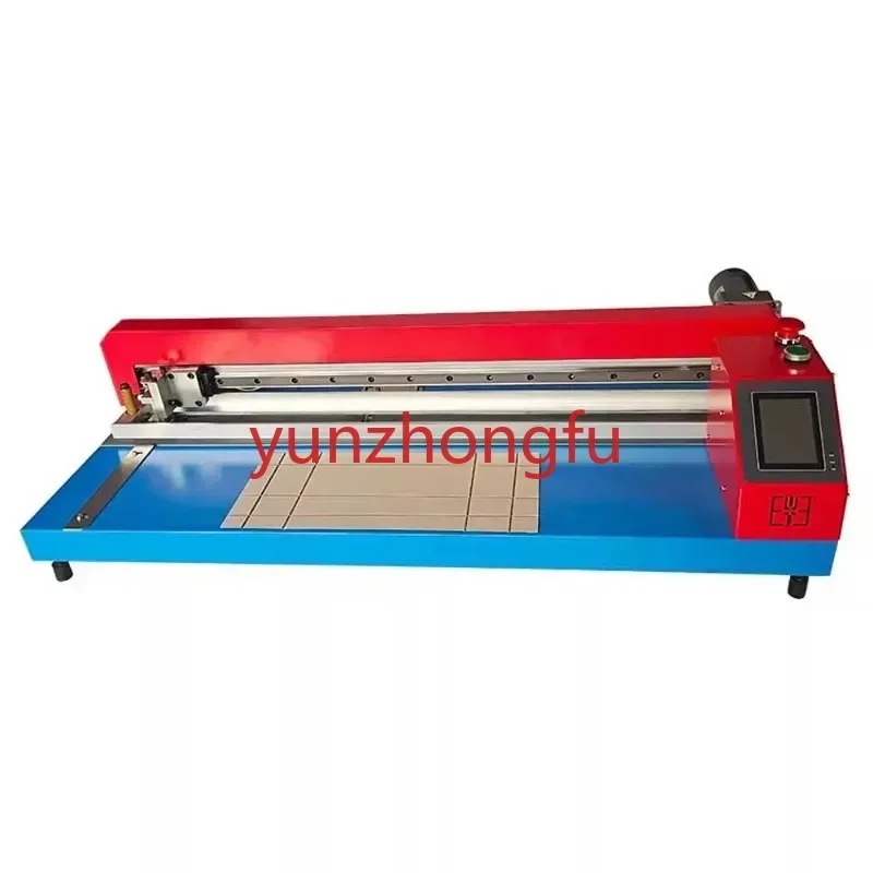 81cm Electric Cutting Slotting Machine Gray Board Cardboard Auto Proofing V-groove Grooving