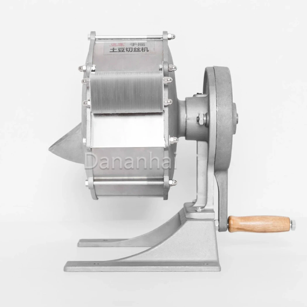 Electric Root Vegetable Processor Shredder, Portable Slicer Machine for Carrot Cucumber Home Kitchen Work