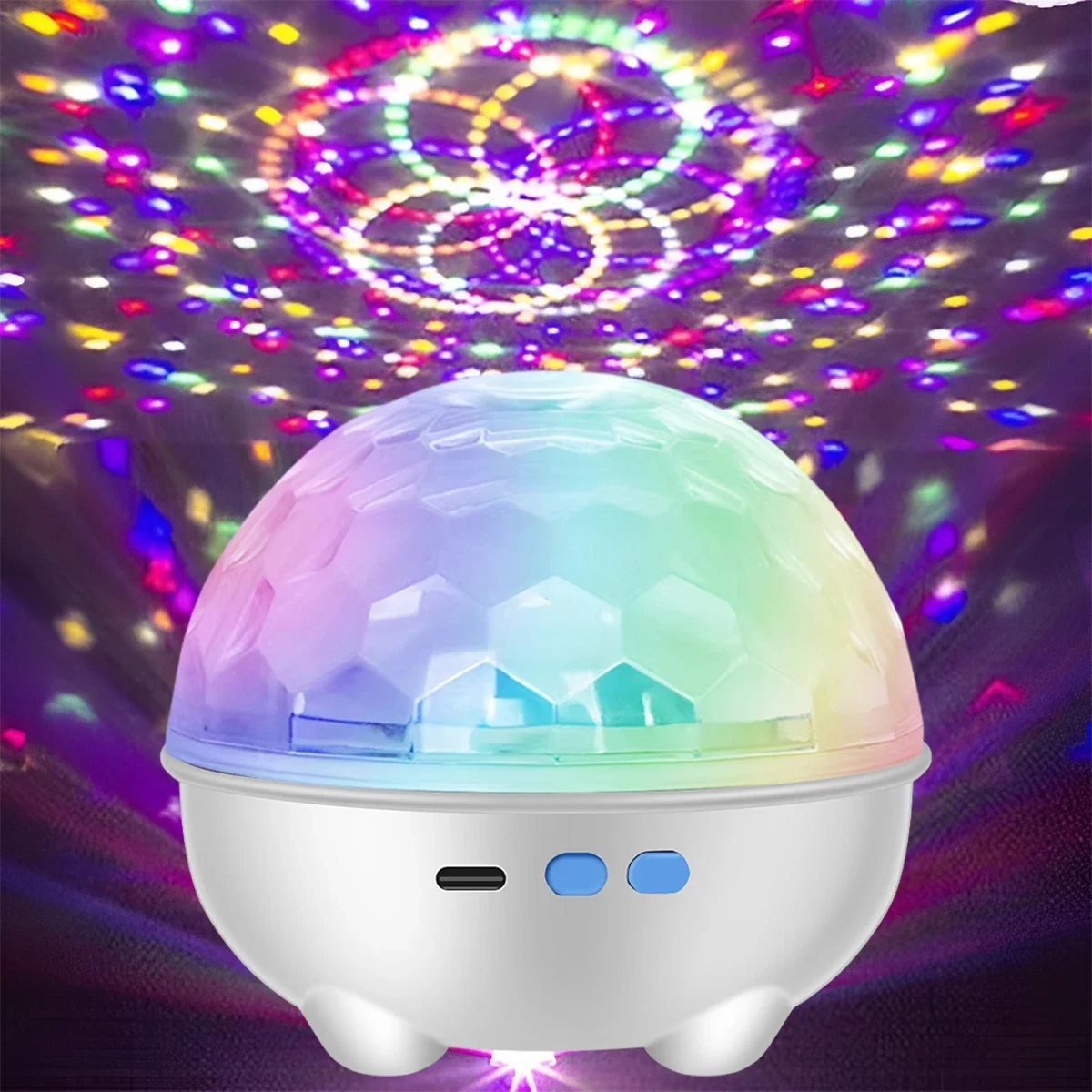 Star Projector Night Light, Bluetooth Music Stage Light, Star Projector Romantic Ambient Light Kids Holiday Christmas Gift