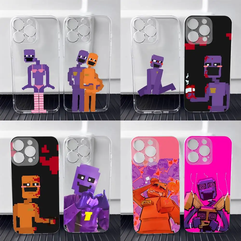 

D-Dsaf 3 Purple Guy D-Dave Phone Case For iPhone 14,16,11,13,15,17,12,Air,Mini,Plus,Pro,Max,Plus,E Clear TPU Shell