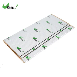 Uxcell 2pcs 400x600mm Car Sound Deadener Heat Insulation Mat Pad Damping Self Adhesive Deadening Door Roof Floor Sound Barrier