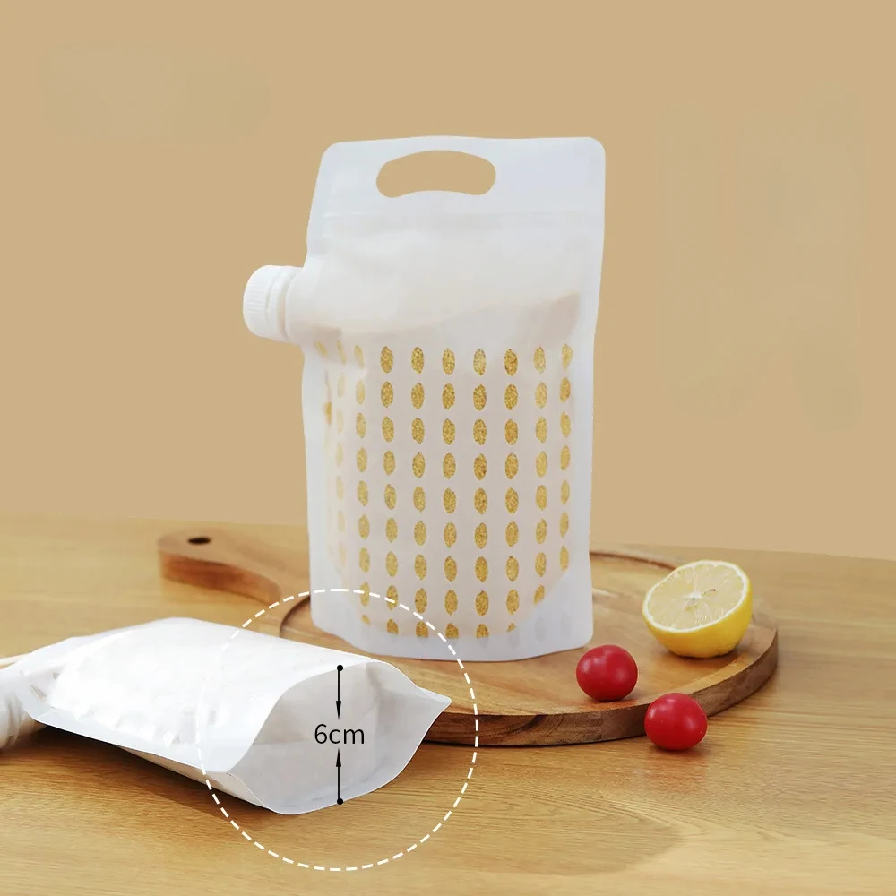 Household transparent thick portable grain storage sealed bag moisture-proof and insect-proof multi-grain bag