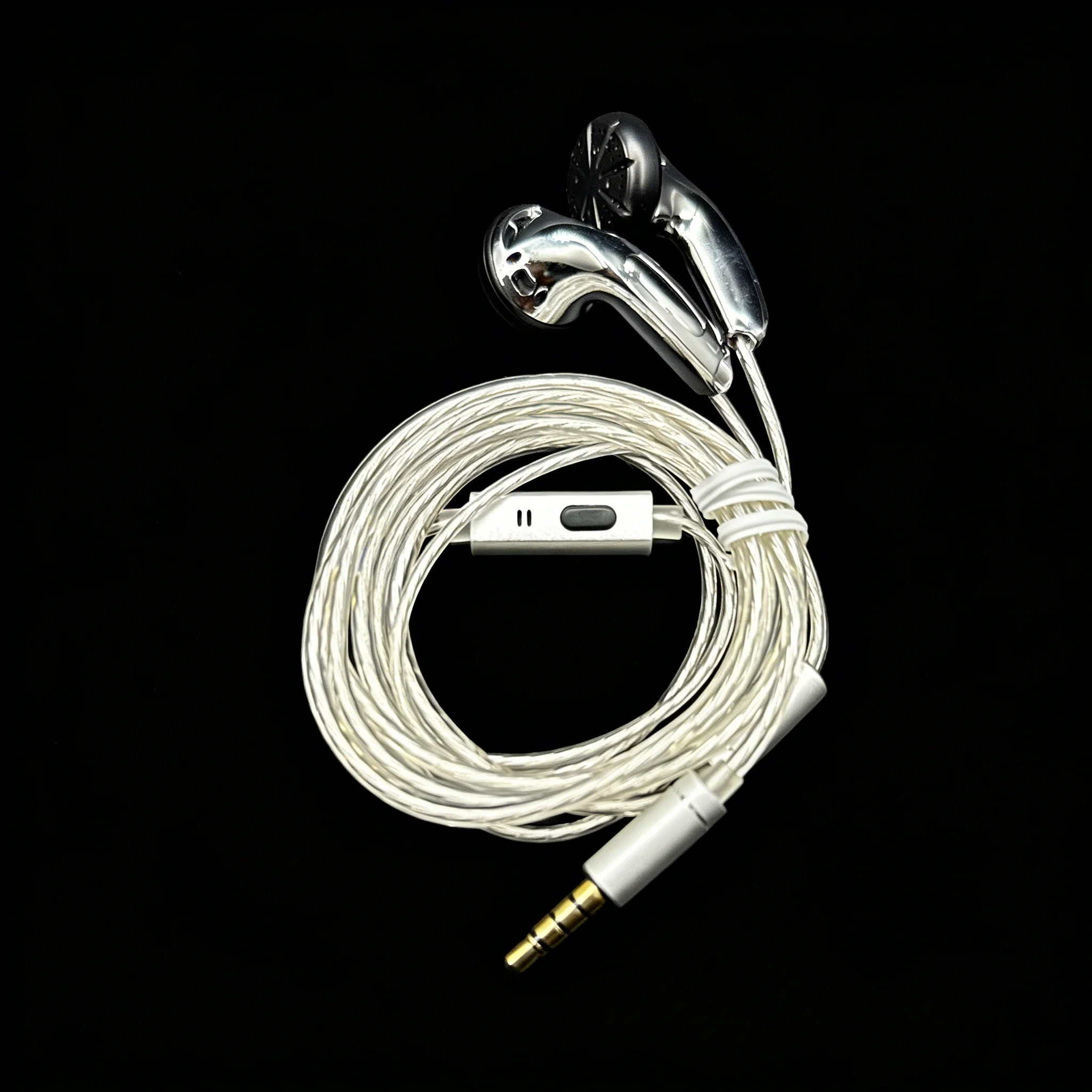 FENGRU DIY EMX500S In-ear Earphones Flat Head Plug DIY Earphone HiFi Bass Earbuds DJ Earbuds Heavy Bass Sound Quality