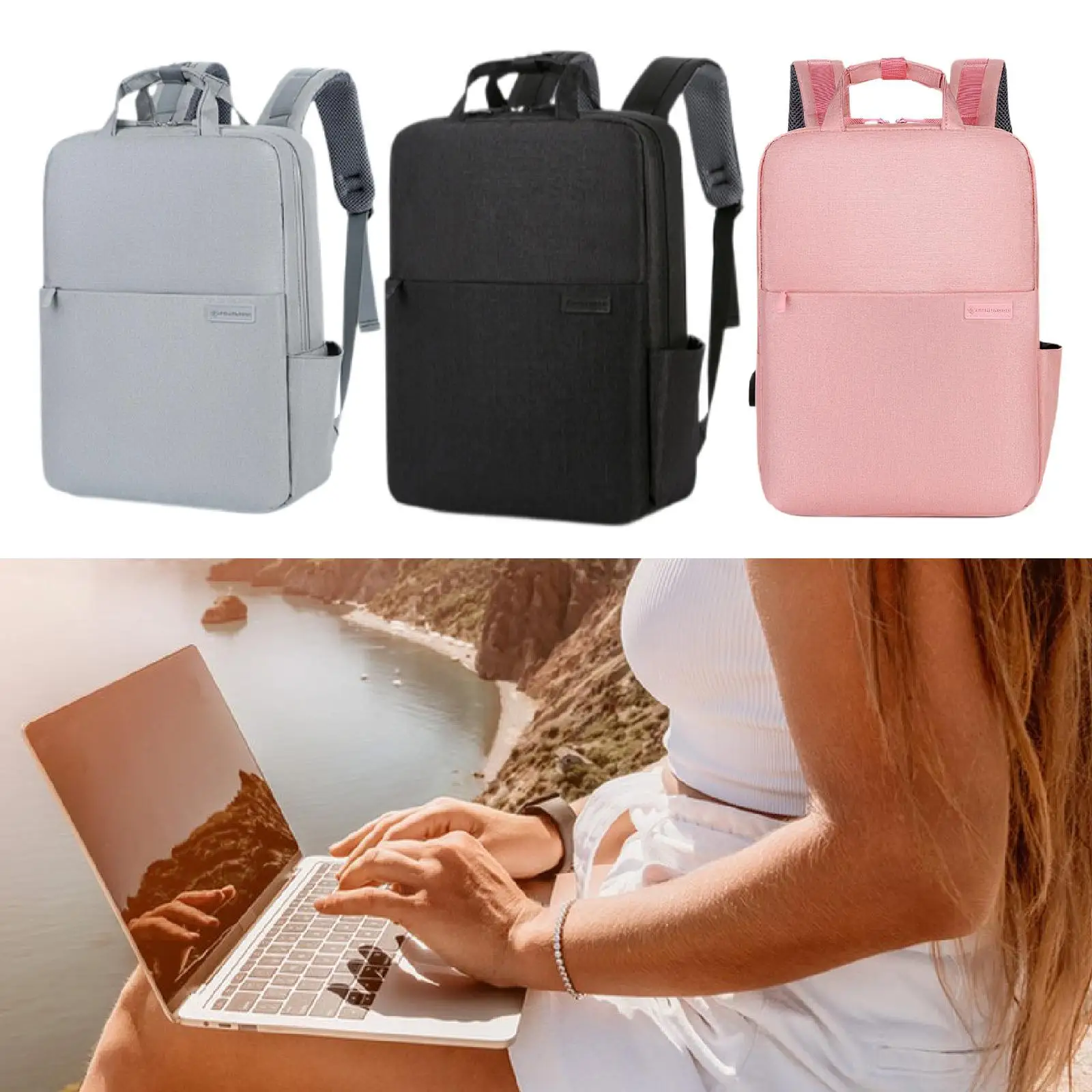 Sport Backpack Carrying Bag Nylon Back Pack for Men Outdoor Activities Business