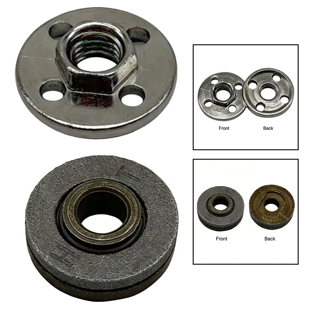 2Pcs Angle Grinder Pressure Plate For 100-Type Angle Grinder Upper And Lower Pressure Plates 4 Hole Angle Grinder Pressure Plate